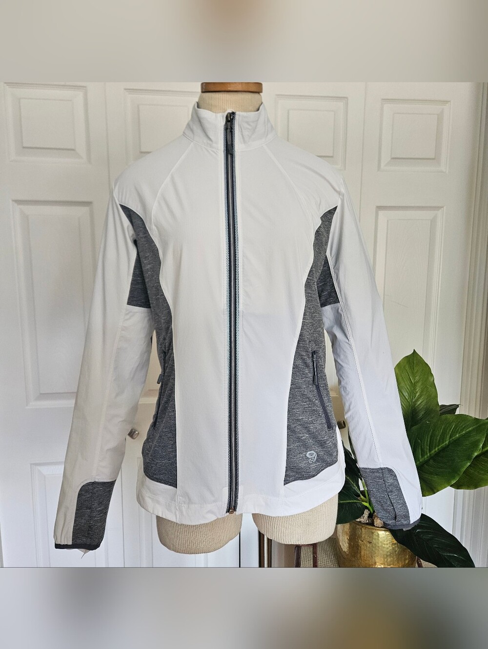 Mountain Hardwear Mighty Power Hybrid Lightweight Track Running Jacket Sine M